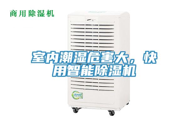 室內潮濕危害大，快用智能除濕機