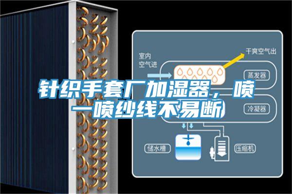 針織手套廠加濕器,噴一噴紗線不易斷